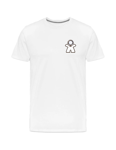 T-Shirt Meeple astronaute jaune