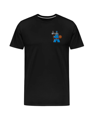 T-Shirt Meeple Guerrier orange