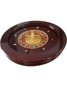 Roulette américaine en bois massif 56cm