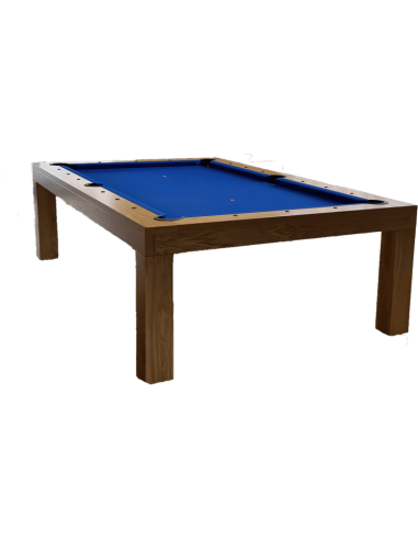 Billard moderne en bois massif convertible en table à manger