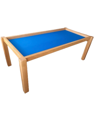 Table de jeux de société en bois massif en KIT